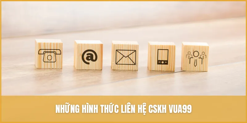 Những hình thức liên hệ CSKH VUA99 hiệu quả